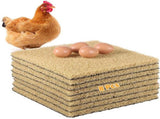 8PCS Chicken Nesting, Washable Nesting Box Liners for Chicken Coop, Reusable Plastic Nest Box V1192-AZ-W-18524
