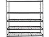 Storage Shelving Unit, 5-Tier Adjustable, 2000 lbs Capacity, Heavy Duty Garage Shelves Metal V952-XLZLKHJCL24DXIG4AV0