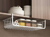 Under Shelf Storage Basket Multipurpose All Metal Under Shelf Wire Basket for Kitchen Office Pantry V1294-YM0706-3117230154814