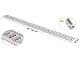 E Track Tie-Down Rail Kit, 24PCS 1524 mm E-Tracks Set Includes 8 Steel Rails & 8 O-Rings & 8 V952-YSDXE5FT32PCSRMMSV0
