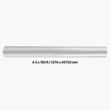 House Wrap, 1.37 x 45.72 m, 0.13 mm Thick Vapor Barrier, Heavy Duty Plastic Sheeting for V952-FSTQM45FT150ANG7A001V0
