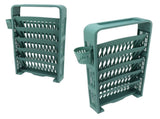 Classroom Deskside Bookshelf Large Capacity 6 Tier Multifunctional Slim Library Reading Storage Rack V1294-YM0901-3116230009313