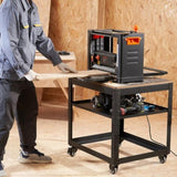 Planer Stand, 100 lbs /5 kg heavy loads, Three-Gear Height Adjustable Thickness Planer Table,with V952-YBJDZDSDUDHZHVJHWV0