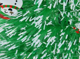 Xmas with Snowmen Green PVC Easy Assembly Space Saving Retractable Foldable Artificial Xmas V1294-YM0901-3115240111711