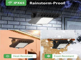 2pc Clip on Solar Lights Outdoor Waterproof Motion Sensor Lights Solar Security Lights for Chain V1370-AZ4-05022