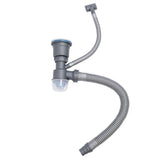Kitchen Sink Hose Drain Kit Expandable Leakage Proof Sink Draining Pipe Kit for Single Kitchen Sink V1294-YM0901-3118240184011