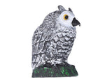Plastic Hunting Fake Owl Decoys Outdoor Garden Yards Ornaments Pest Deterrent Repeller1022 V1294-YM0901-3111210028312