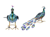Outdoor Solar Light Vivid Peacock Sculpture Light Garden Decoration Light for Courtyard Lawn60x37 cm V1294-YM0714-3111210469711