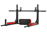 Multifunctional Pull Up Bar, Wall Mounted Chin Up Bar Dip Station for Home Gym, Heavy Duty Steel V952-QTYTXSJBGSDG88IUW001V0