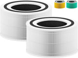 240 Replacement Filter Compatible with Puroair 240 Air Purifier, 3-in-1 True HEPA 14 Filtration with V1258-DP02-C-603