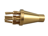 Copper Water Fountain Nozzle Direct Spraying Universal Adjust Pool Sprinkler Head for Garden G2 Inch V1294-YM0901-3111230245312