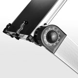 Adjustable Book Stand Laptop Stand Durable and Lightweight Aluminum Book Holder 360&deg Rotation Free V1370-AZ4-06692