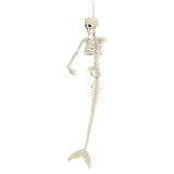 Halloween Skeleton Decoration Realistic Scary Skeleton Figurine Ornament for Haunted House Party V1294-YM0706-3115230082811