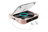 Portable CD Player Bluetooth 5.3 with HiFi Speakers Rechargeable Walkman Supports CD USB MP3 for V1263-JX-6271-1