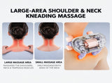 Wireless Neck and Shoulder Kneading Massage Pillow with Heat, Multi-Position Body Relaxation Device V1341-ZY-5PHDS6LG-LAVENDER
