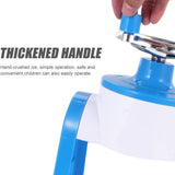 Hand Crank Shaved Ice Cream Machine Slushie Machine for Snow Cone Margarita Frozen Cocktails Healthy V1294-YM0717-10101945