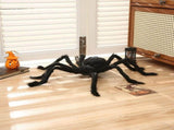 Halloween Decor Electric Dropping Spider 30in, Voice Activated Moving Realistic Hanging Spider, V1369-AZ3-W-13648