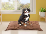 Aussie Made Comfy Pet Bed Futon Dog 102cm Wool Blend Large - Brown D0182