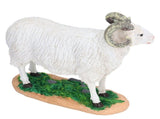 Sheep Statue Cute Vivid Rustic Waterproof Resin Sheep Figurine for Home Yard Garden Office V1294-YM0715-3111210434811