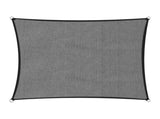 Wallaroo Outdoor Sun Shade Sail Canopy Grey Rectangle 3 x 4M GYSS-3X4