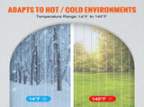 Strip Curtain, 4572 cm Length x 20 cm Width x 2 mm Thickness, Clear Ribbed PVC Curtain Strip Door V952-JPVC150X81PCS0RHMV0
