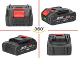 21V Lithium Battery Lithium 21V Rechargeable Lithium Battery and Battery Adapter Set Electric Power V1369-AZ3-W-16199