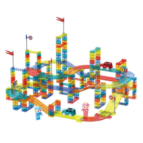 Kids Magnetic Tiles Blocks KD1143-348PCS