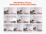 Wedge Pillow for Sleeping, 4 Pcs Adjustable Orthopedic Bed Wedge Set, Support Leg Neck Shoulder, V952-XXZKDJXXZ4JTW53OP001V0