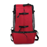 Red - Ideal for Dogs with Length - Durable, Breathable Backpack-Style Carrier - Perfect for V1192-AZ-W-8150