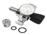 6000psi 400Bar Diving Tank Pressure Gauge M18x1.5 Scuba Diving Tank Pressure Gauge Double Scale V1294-YM0703-3113230024711