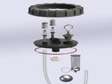 Keg King - Chubby Apollo 30L Fermenter with Wide Mouth and Integrated Handles V225-13477