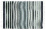 Richmond Throw - Reclaimed Wool Blend - Navy V164-RI2