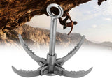 Multifunctional Stainless Steel Grappling Hook Folding Survival Claw for Outdoor Camping Hiking Tree V1294-YM0901-3111200169311