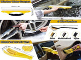 22 Pieces Car Wash Kit with Polishing Tools, Rim Brush and Interior and Exterior Car Care V1189-LC-QP-00866