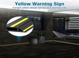 10 ft Floor Cable Cover Protector, Heavy Duty PVC Duct Easy to Unroll, Prevent Trip Hazard for Home V1258-DP02-F-577