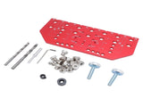 35mm Shelf Pin Jig and Hinge Jig Aluminum Alloy Hinge Drilling Tool for Handle Drawer Wardrobe V1294-YM0901-3114240110611
