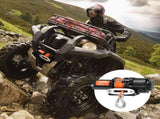 Electric Winch ATV UTV 2041 kg Synthetic Rope Waterproof Remote Control V952-ATVHCSJPYXWXMCF1OV9