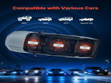 Car Audio Amplifier, 4-Channel Bridgeable Car Amplifier, Multichannel Class D Stereo Amp, Max. 4 x V952-4TDDL4X500WRFRT2Y001V9