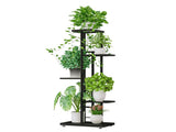 5-Tier Display Shelf Flower Pots Rack Plant Stand Potting Ladder Planter Stand Heavy Duty Storage V1294-YM0901-H38345DG