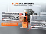 Automatic Stripping Machine, 0.06''-1.57'' Electric Motorized Cable Stripper, 750 W, 98 ft/min V952-B750W101538MMFDI9V3
