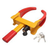 Universal Wheel Lock,Heavy Duty Tire Lock,Automotive Anti-Theft Lock for Cars,SUVs,Motorcycles,Golf V1369-AZ3-W-22071
