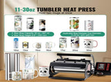 Tumbler Heat Press Machine 11-30oz Mug Press Sublimation Tumblers Black V952-SDKKBJAYAJCXRKZW2V3