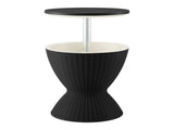 Gardeon Outdoor Bar Table Portable Ice Bucket Cooler 30L Adjustable Top Black ODF-COOLER-R-BK