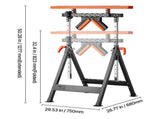 4-in-1 Roller Stand, 220 kg Load Capacity, 838.2-1270 mm Adjustable Height, Folding Heavy Duty with V952-DGZDZGTMGGJ4QQC0MV0