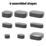 Green Fingers Garden Bed 9 In 1 Modular Planter Box Raised Container Galvanised GARDEN-AG-MOD-21080