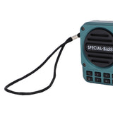 Emergency Radio Bluetooth Speaker Bluetooth 5.4 USB Portable FM Radio for Indoor Outdoor Travel V1294-YM0901-3115250071813