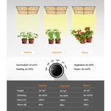 Green Fingers Max 4500W Grow Light LED Full Spectrum Indoor Plant All Stage Growth GL-BOARD-450-DIM