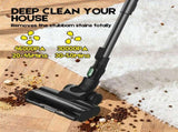 46Kpa Strong Suction, Lightweight Handheld Vacuum Cleaner, 2500mAh Removable Battery with Wall V1181-CT5P
