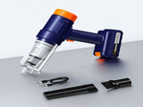 cordless car vacuum, handheld car vacuum, detachable battery vacuum, strong suction car vacuum, car V1102-146-67689-BLU-L