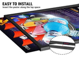 A1 Double Sided Sign Poster Sign Floor Frame Poster Stand Advertising Display Stand for Store Mall V985-POSTERSTAND